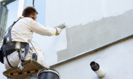 Rénovation de peinture d'une façade à Chambéry 